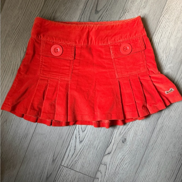 Le Tigre Dresses & Skirts - Y2K Le Tigre vintage corduroy Orange Mini Skirt size small
